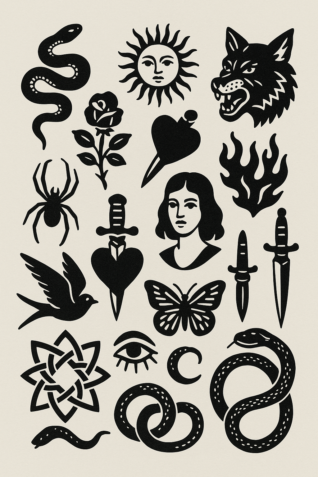 Tatuaje mediano